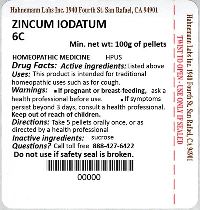 Zincum Iodatum 6C 100g.jpg Zincum Iodatum 6C 100g - Zincum Iodatum 6C 100g